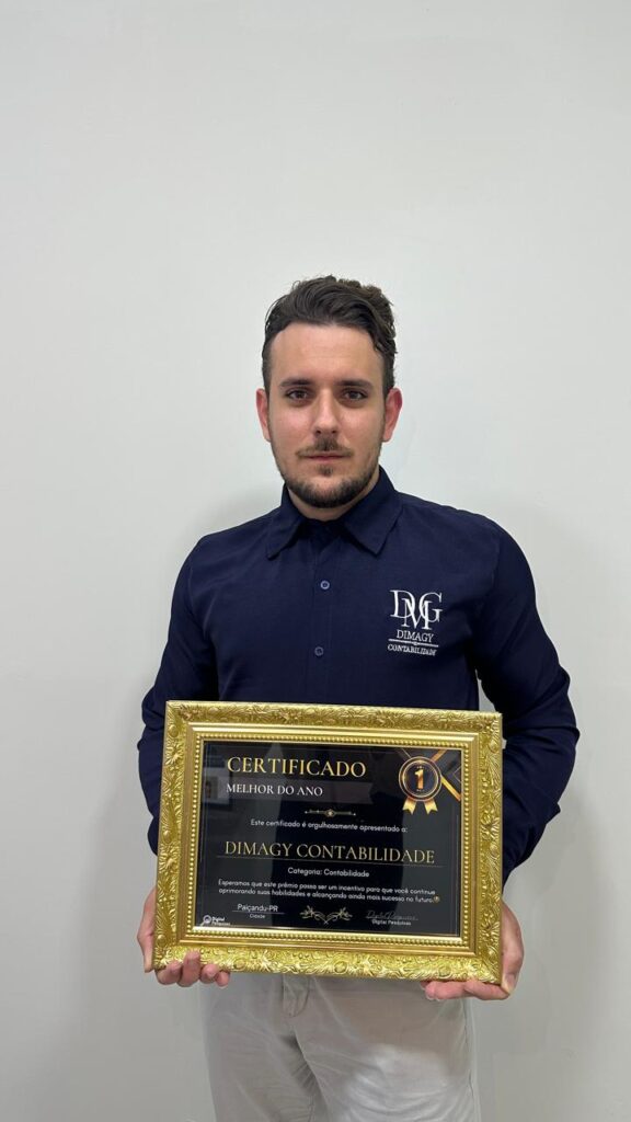 Dimagy Guilherme com Certificado